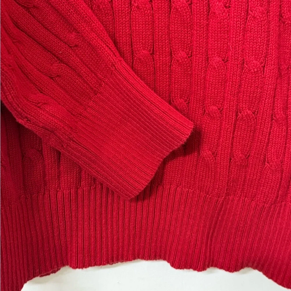St. John's Bay Bold Red Sweater